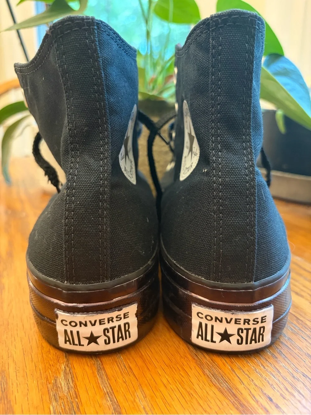 Converse Chuck Taylor All Star High Top Black Women Size 9 Canvas READ